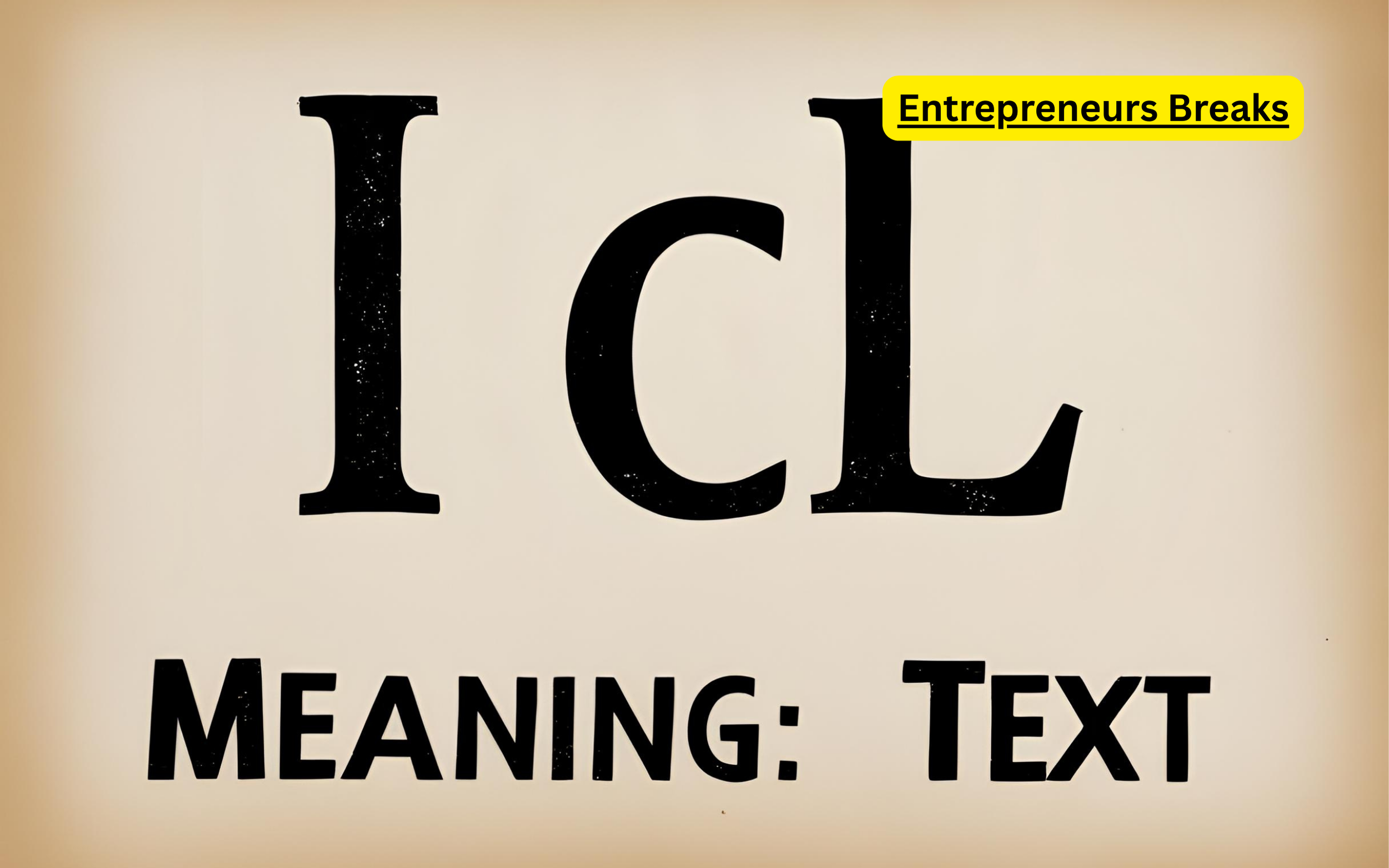 icl meaning text